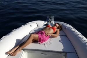 Bain de soleil avant Zodiac N'ZO 760