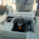 Coffre moteur du Bayliner 642 Cabine