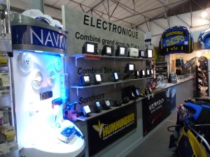 Mur de démonstration Electronique Marine