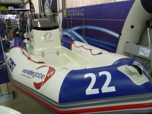 Le ZODIAC PRO OEPN 650 dans sa robe Vendée Globe