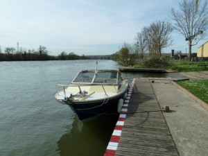 Windy 22 au ponton pour sa première journée de navigation