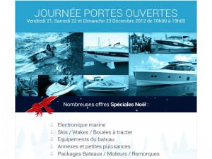 E mailing Portes Ouvertes 2012 Nord Nautic Loisirs