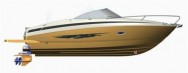 bayliner 742 cabine